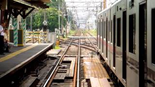 【前面展望】さよなら調布地上駅　布田～西調布