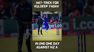Kuldeep Yadav took Hat-trick against Newzealand A | India A | Cricket