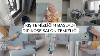 SALONUMU BİRLİKTE TEMİZLEYELİM 🧽TEMİZLİKTE KULLANDIĞIM ÜRÜNLER  #temizlikvlog #salontemizliği