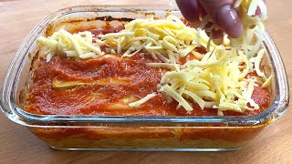 Zucchini Lasagne / Gemüse Lasagne Rezept / Schnell immer lecker # 100