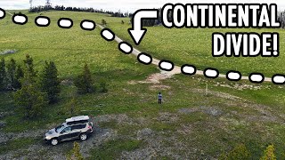 Camped Right On Top of the CONTINENTAL DIVIDE! (SUV Camping/Vanlife Adventures)