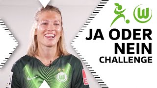 Lara Dickenmann in der Ja-oder-Nein-Challenge | VfL Wolfsburg Frauen