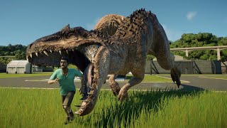 Epic Dinosaur Showdown: Spinosaurus vs. Acrocanthosaurus in Jurassic World Evolution 2!