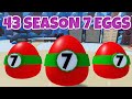 I HATCHED 43 SEASON 7 EGGS IN MINING SIMULATOR 2