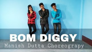 Zack Knight x Jasmin Walia - Bom Diggy | Dance Viodeo | Manish Dutta