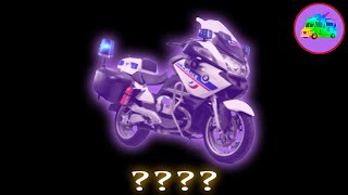8 Police Motorcycle Siren & Horn Sound Variations & Sound Effects in 44 Seconds