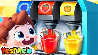 Rainbow Juice Song | Good Habits | Learn Colors | Nursery Rhyme \u0026 Kids Song | Yes! Neo