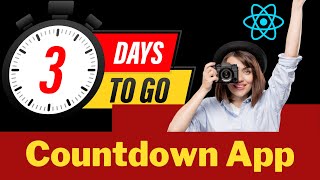 countdown app #reactjs projects for beginners ✅