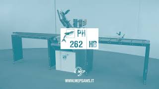 [밴드쏘추천] 유럽톱기계 PH262HB MEP BANDSAW / 최대절단 225mm 최대 60°까지 각도절단 작업가능 / 수동 및 중력하강식 모드사용 / 톱기계 No.1유림싸이겐