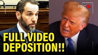 🚨 FULL JACK SMITH VIDEO DEPOSITION ON TRUMP CRIMES