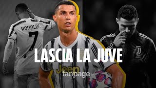Cristiano Ronaldo lascia la Juventus: i bianconeri perdono una macchina da gol e di record