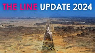 THE LINE is Growing FAST! Construction Update 2024