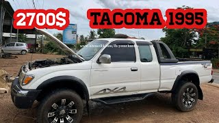 🚘💵ឡានលក់ 2700$ Tacoma 1995 តម្លៃទាបធូរៗថ្លៃ​ ទឹកថ្នាំហ្សុីនសំណុំហ្សុីន​ អត់បុកអត់ប៉ះ ធានាជូន