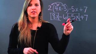 Removing Parentheses & Combining Similar Terms