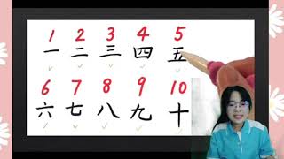 เรียนออนไลน์ วิชาภาษาจีนเรื่อง 数字 จำนวนนับ ระดับชั้นอนุบาล 1