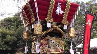 平成24年　南あわじ市 櫟田八幡神社春祭り　だんじり映像　櫟田