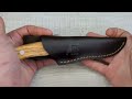 this handmade fixed blade knife coming from joker knives out of spain had incredible value