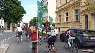 Klagenfurter Kinder-Fahrraddemo Kidical Mass