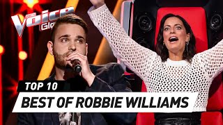 LET US ENTERTAIN YOU! Incredible ROBBIE WILLIAMS Performances on The Voice