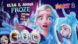 Cursed Elsa Doll. Creepy frozen stories. Elsa frozen is a psychopath. Unboxing Surprise Egg