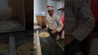 Chef Massimiliano Stamerra makes a Margherita Pizza at Gioia Italy, Hallandale Beach, FL #pizza