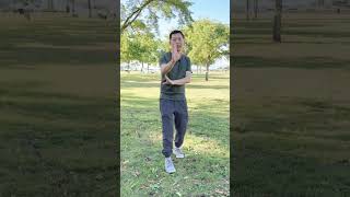 The correct way to swtch sides in San Ti Shi. #Xingyiquan #santishi #qigong #QiFlow #meditation