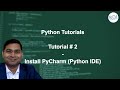 Python Beginner Tutorial #2 - Install PyCharm (Python IDE) on MacOS