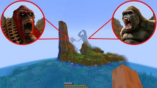 King Kong vs Skar King in Minecraft