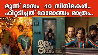 മൂന്ന് മാസം..40 സിനിമകൾ.. ഹിറ്റടിച്ചത് രോമാഞ്ചം മാത്രം.. എന്താണ് മലയാള സിനിമക്ക് സംഭവിക്കുന്നത്..