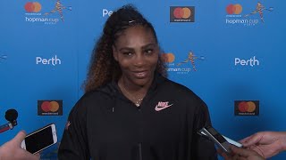 Serena Williams press conference (RR) | Mastercard Hopman Cup 2019