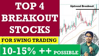 Top 4 Breakout Stocks For Tomorrow | Breakout Stocks For Swing Trading | Stocks For Short Term