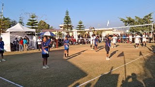 women volleyball || 2nd semi final hukphang SU vs orangkong SU || 72nd pabü phom Laivangh pangthai