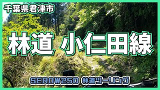 林道 小仁田線◆SEROW250◆千葉県君津市