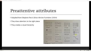 Data Visualization: Preattentive Attributes