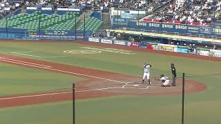 【合同トライアウト】カープ藤井黎來〜ライオンズ鈴木将平をセンターフライに抑える2024年プロ野球12球団合同トライアウト11月14日