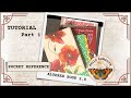 Junk Journal Tutorial - Altered Book 2.0 of Pockets Part 1