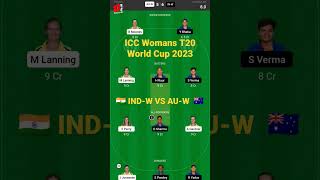 Cricket team Fantasy 🏏🔥🔥| India vs Australia #shorts #shortsfeed #fantasyteam #sportslifem