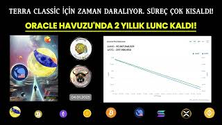 TERRA CLASSİC İÇİN ZAMAN DARALIYOR. SÜREÇ ÇOK KISALDI! ORACLE HAVUZU'NDA 2 YILLIK #LUNC KALDI!