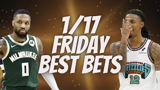 Best NBA Bets, Player Prop Picks, Parlays, Predictions FREE Friday Today January 17th 1/17