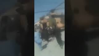 another video show Taliban taking off the helicopter