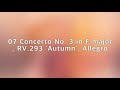 [클래식을 담다 l Classical Music l 古典音乐] The Four Seasons - Anne Sophie Mutter