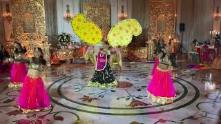 Puja Amin & Sanskriti Arts LIVE! Ghoomar/Deewani Mastani/Ghar More Pardesiya BEST WEDDING DANCE