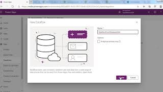 Using Dataflow to load data to Dataverse