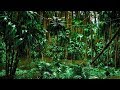 Relaxing Rain Sounds with Distant Thunder | for Sleep, Studying, Focus | Jungle White Noise 10 Hours