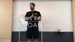 Samoan Sasa-Inspired Focus Exercise (warmup)