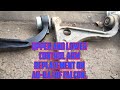 AU BA BF front control arm replacement