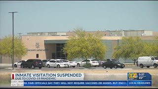 Inmate visitation at Kern County detention facilities remain suspended to reduce spread of COVID-19