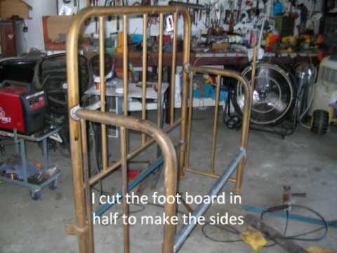 Wrought Iron Bed Frame Bench Home Interior Ideas