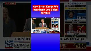 Gov. Brian Kemp victory speech: This is the 'disaster' in Washington #shorts