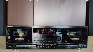 #0035 Sony TC-WR870 Cassette Deck